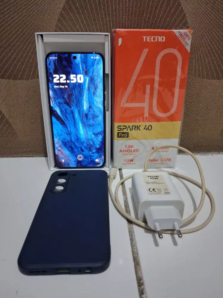 TECNO SPARK 40 PRO 8/128 GB FULLSET MULUSSS