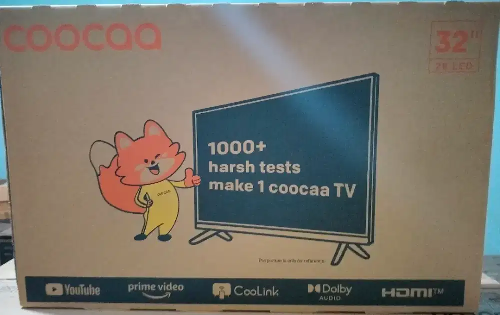 New Coocaa Smart TV 32S3U garansi resmi 3 tahun