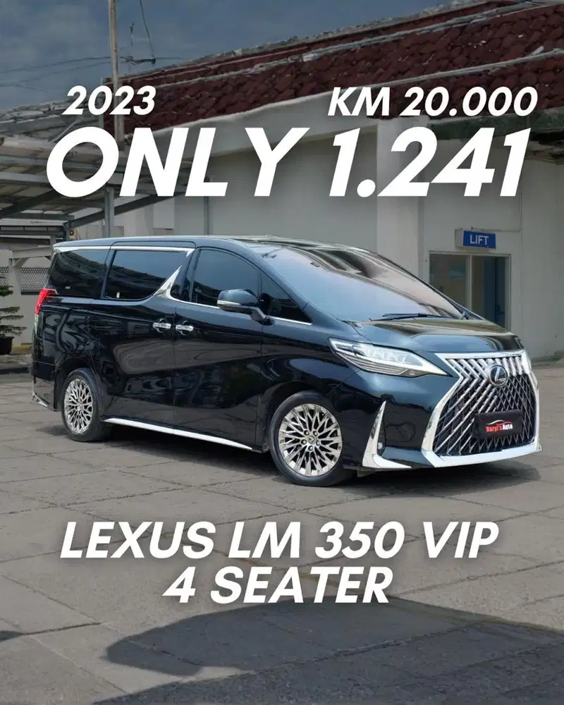 Lexus LM350 VIP 4-Seater 2023