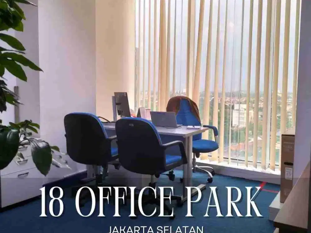 DIJUAL CEPAT !! OFFICE SPACE SIAP PAKAI - 18 OFFICE PARK - Di TB Simatupang, Jakarta Selatan