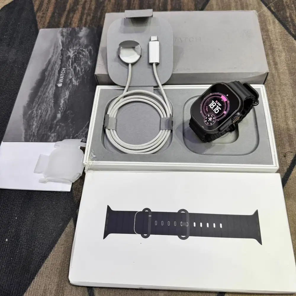 iwatch ultra 2 49mm gps cell garansi april bh 100 mulus like new