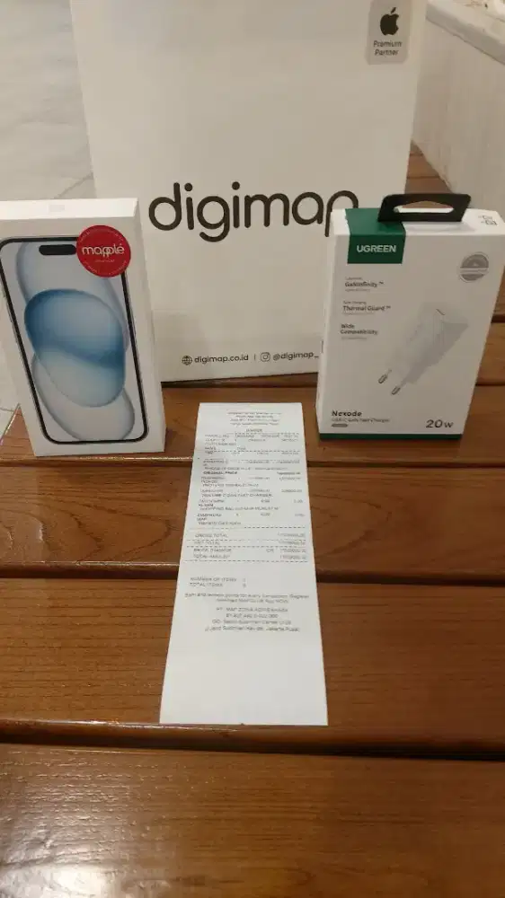 Iphone 15 new 128 resmi double garansi