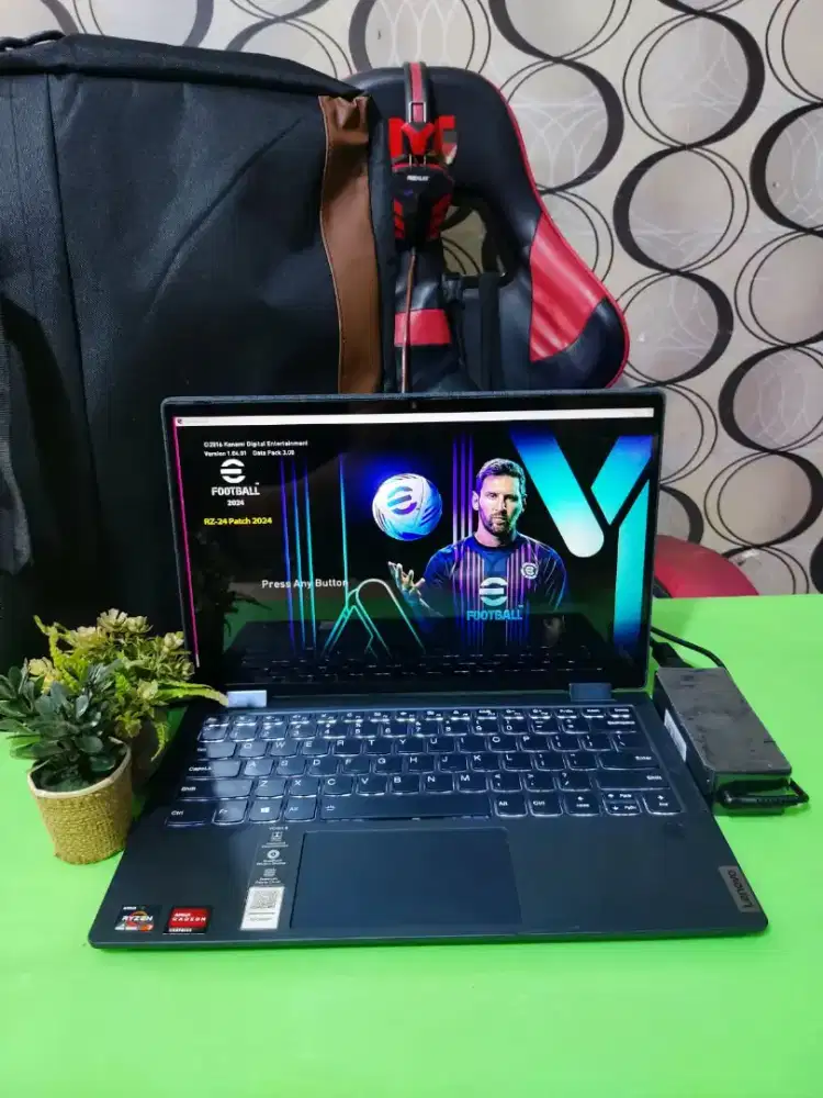 Laptop Lenovo Yoga 6 SuperSlim Ryzen 7 RAM 16GB SSD 512GB Siap Pakai
