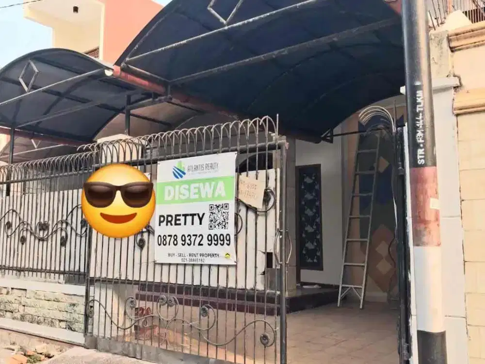 baru renov rumah sunter 1,5lantai unfurnished
