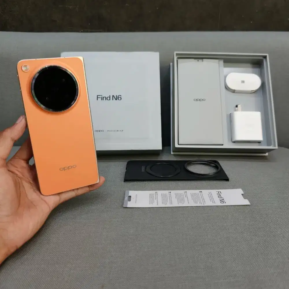 Oppo Find N6 16/512GB Fullset Original Like New (Resmi Bea Cukai)