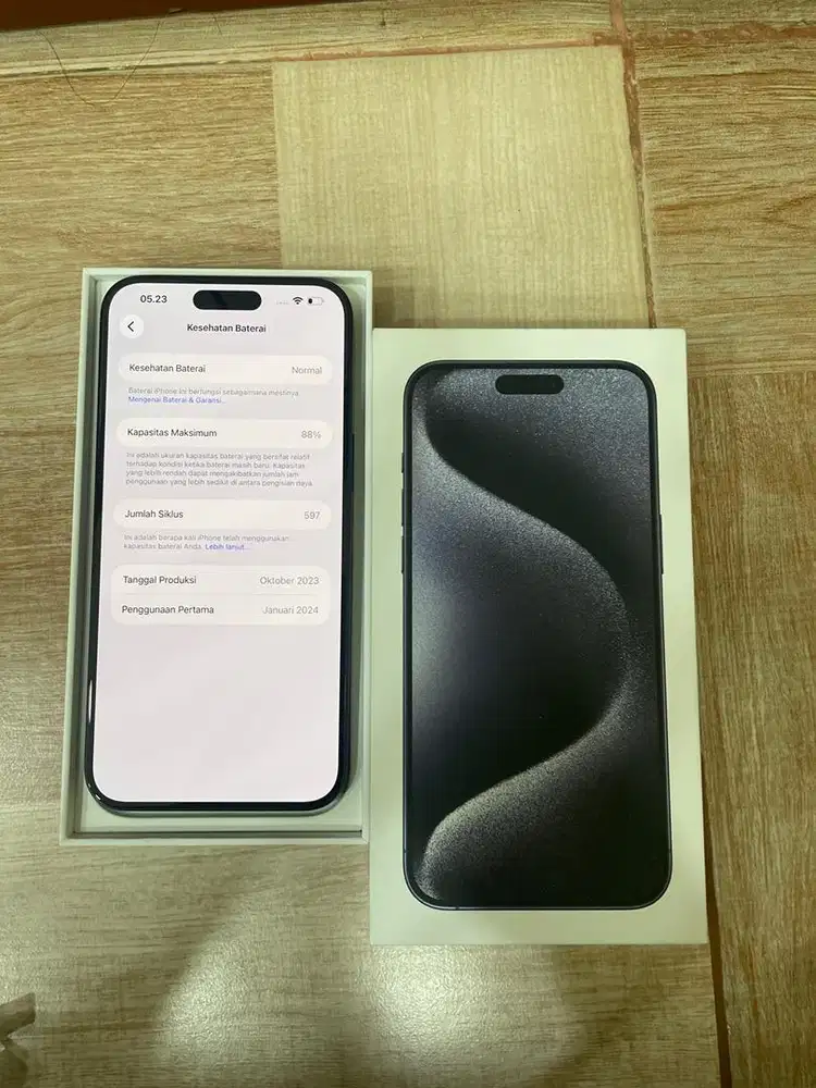 Iphone 15 Pro mX 256 Ibox Bh 88