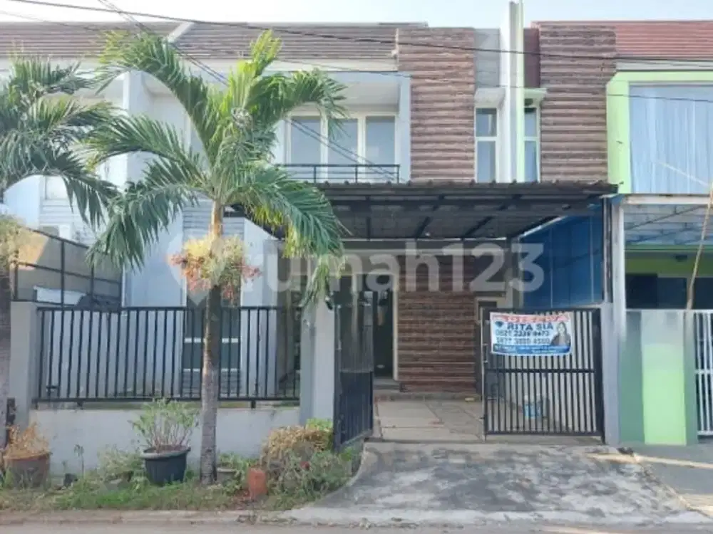 Disewakan Rumah 2 Lantai di Cluster Ifolia Harapan Indah - Siap Huni, Lokasi Strategis