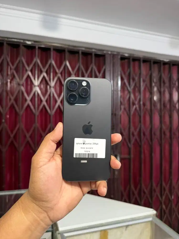 iphone 16 promax 256gb black ibox bh 100%