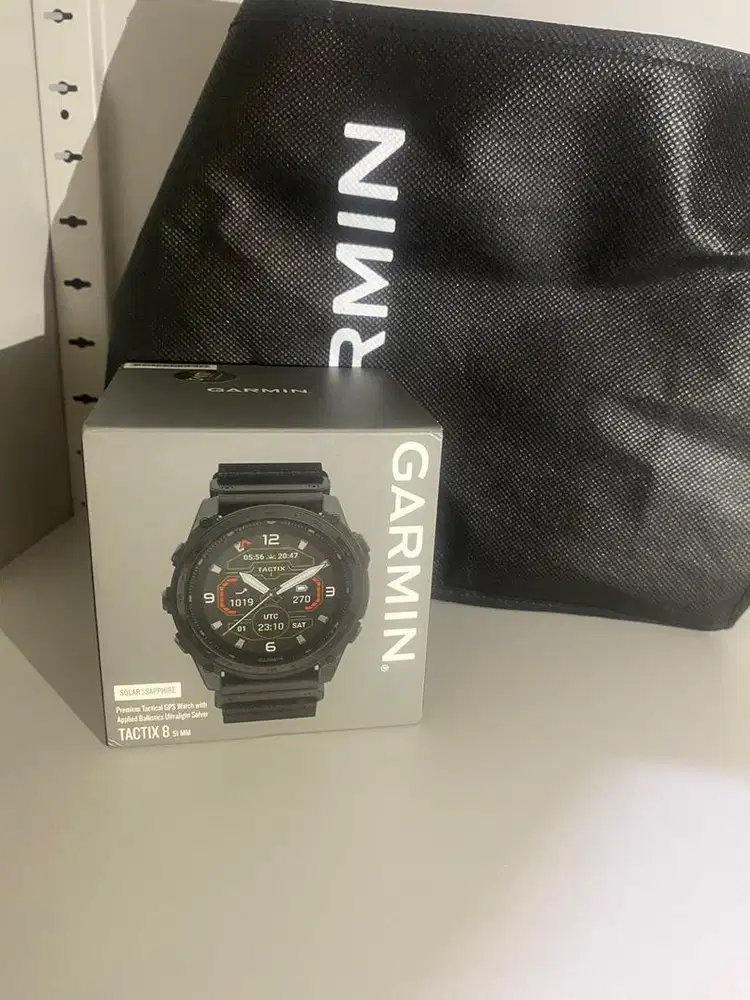 Garmin Tactix 8 solar 51mm Resmi tam 2 tahun
