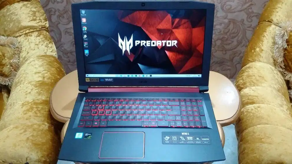Laptop Siap Skripsi Zoom Acer PREDATOR Core i7 7700HQ Ram 16GB SSD+1TB