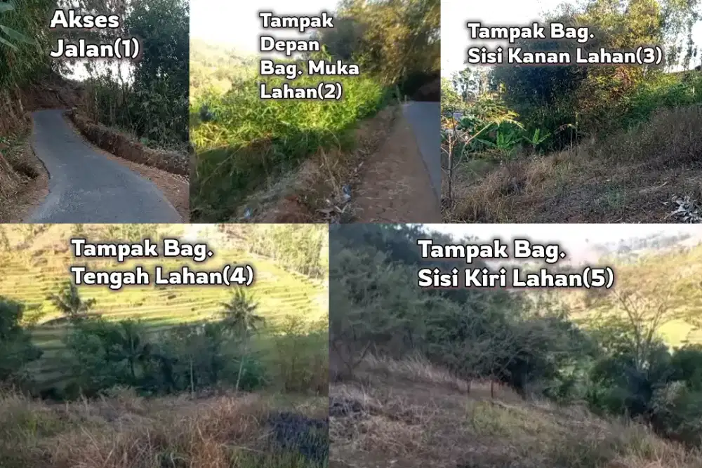 DIJUAL DI BAWAH HARGA PASARAN LAHAN SELUAS 7.210 m² (515 TUMBAK)