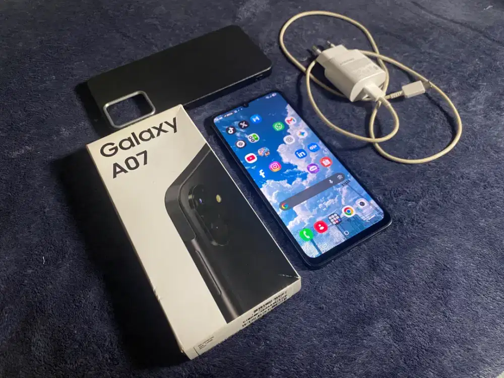 SAMSUNG A07 4+4/64GB FULLSET