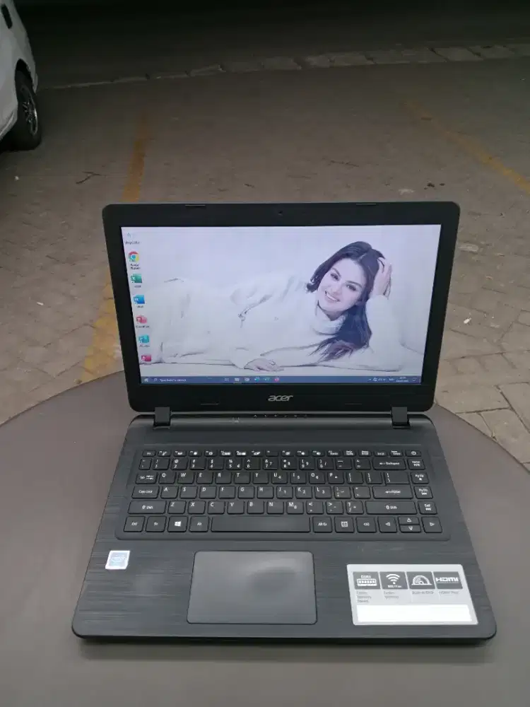Laptop Acer Aspire Slim Normal RAM 4GB Siap Pakai Windows 10