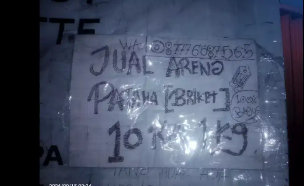 Jual areng patahan