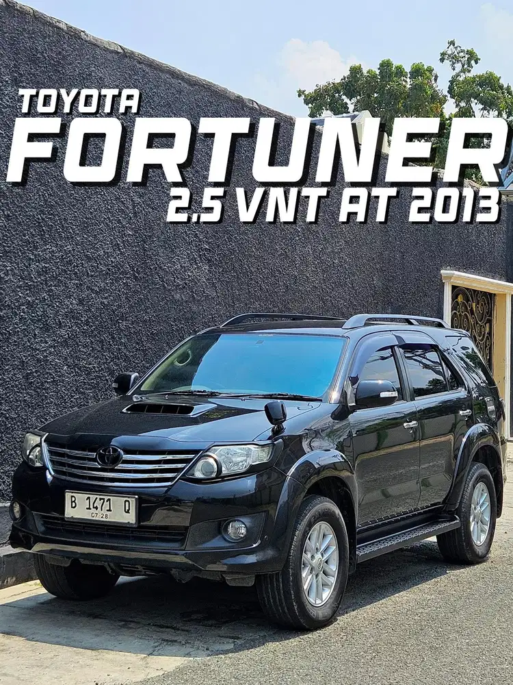 Toyota Fortuner 2013 G vnt diesel metik istimewa burua sold dp ceper