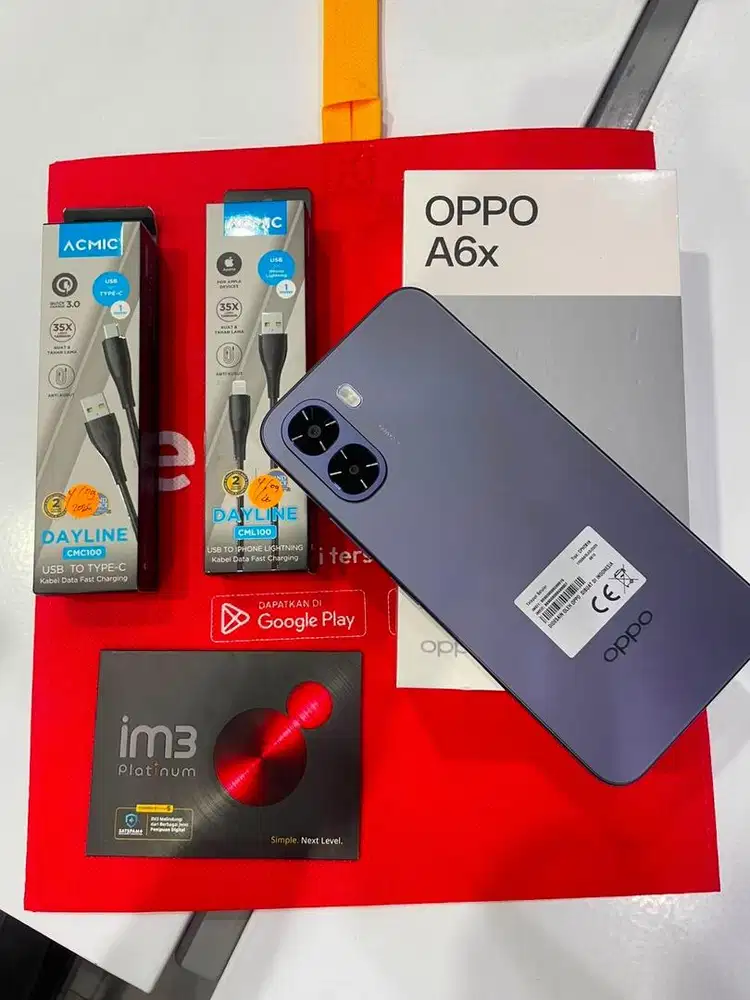 flash sale hp bisa kredit 0% dan tt oppo A6x gratis cover+antigorws