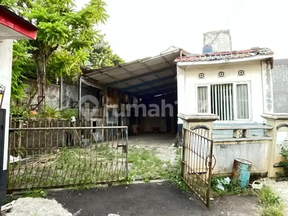 Rumah Tua Hitung Tanah Luas 161 M2, di Perumahan Taman Kedaung