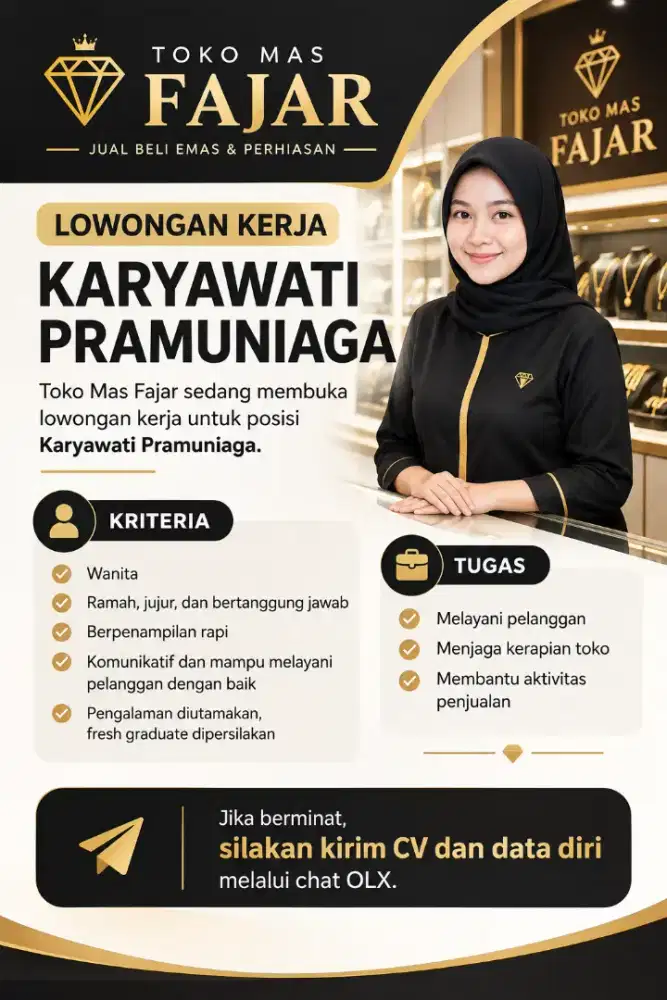 LOWONGAN KERJA – PRAMUNIAGA