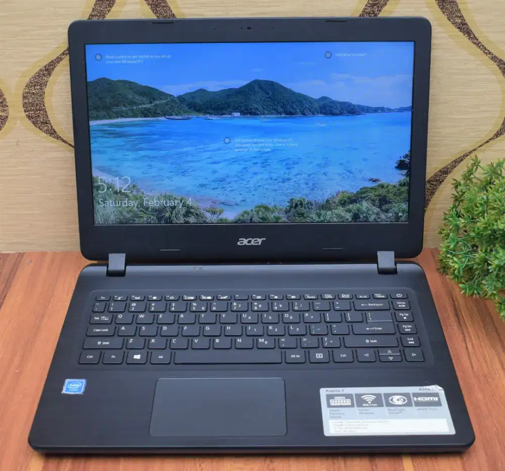 LAPTOP NORMAL SEMUA SIAP PAKAI WINDOWS 10