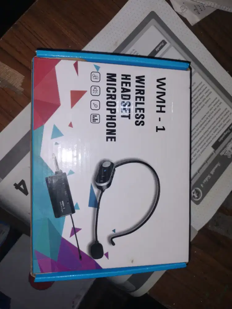 Wireless Headset Microphone WMH-1Barang 100% baru (gress),