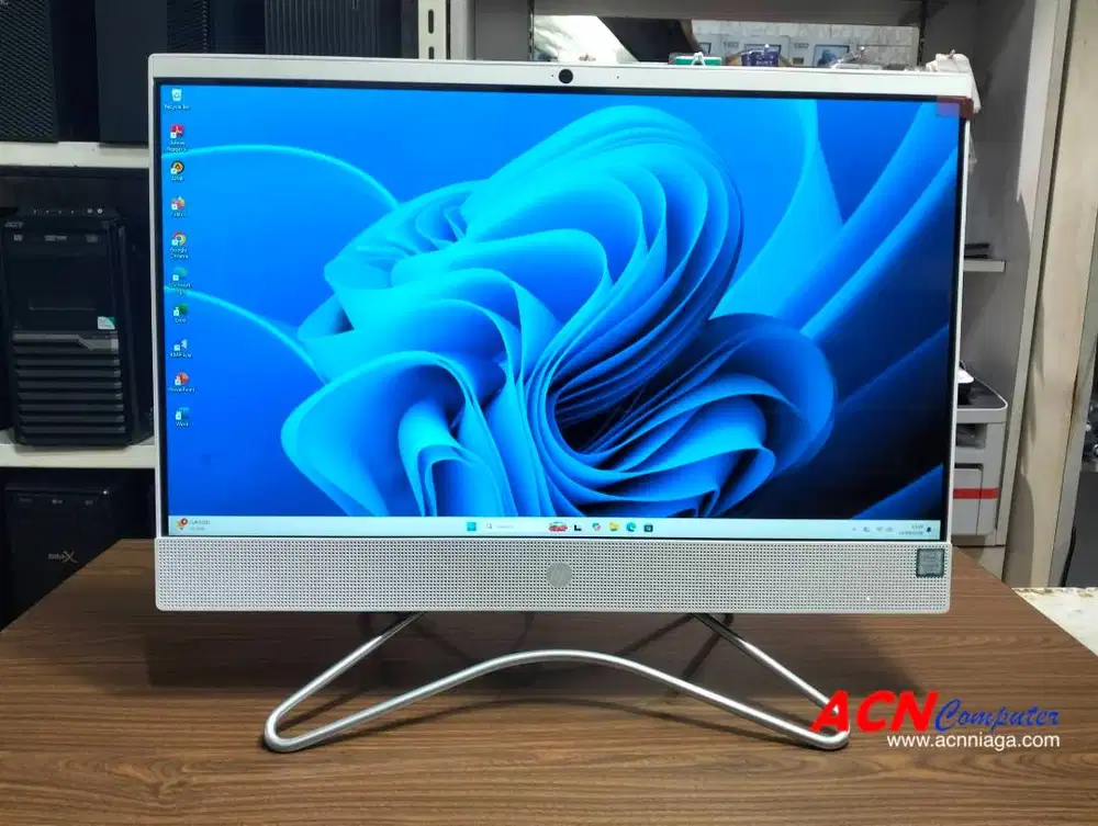 PC ALL-IN-ONE HP 22-c0xx – RAM LEGA 8GB & DUAL STORAGE SUPER NGEBUT!