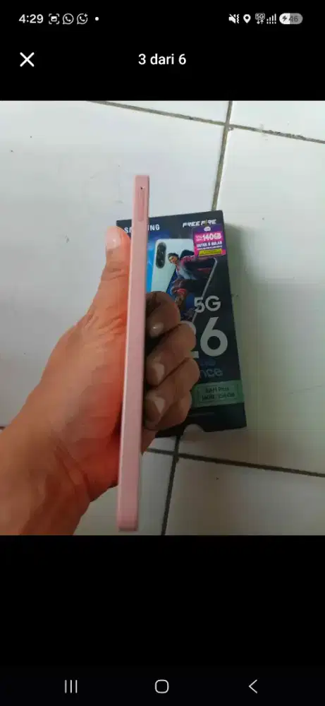 samsung a26 5G pink