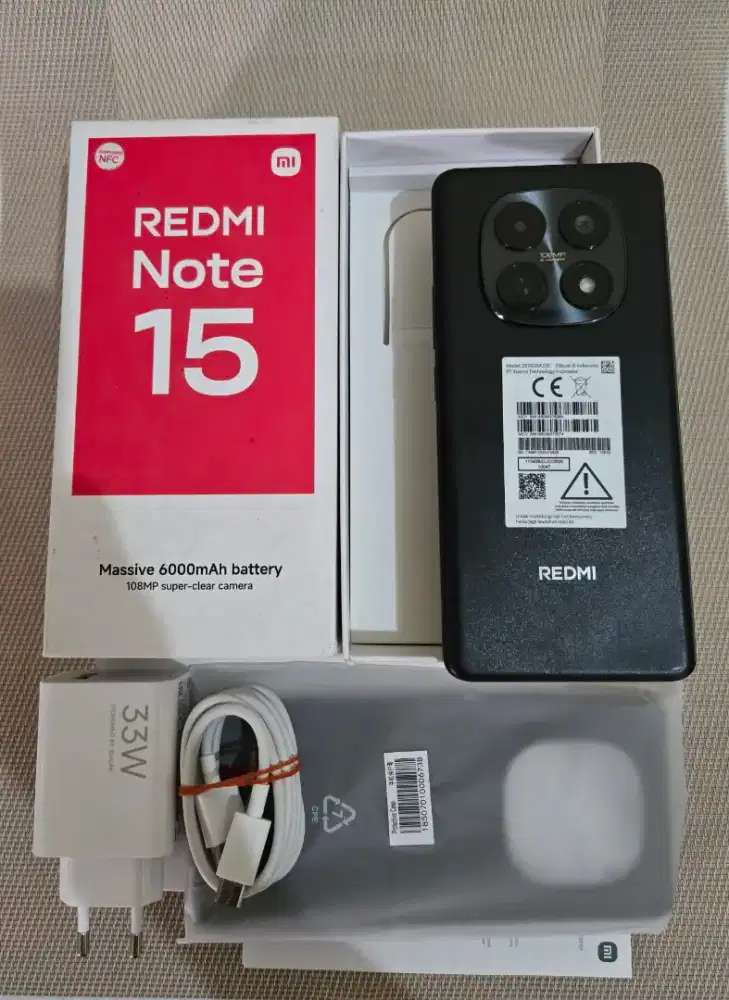Xiaomi  Note 15 8/128 GB mulus