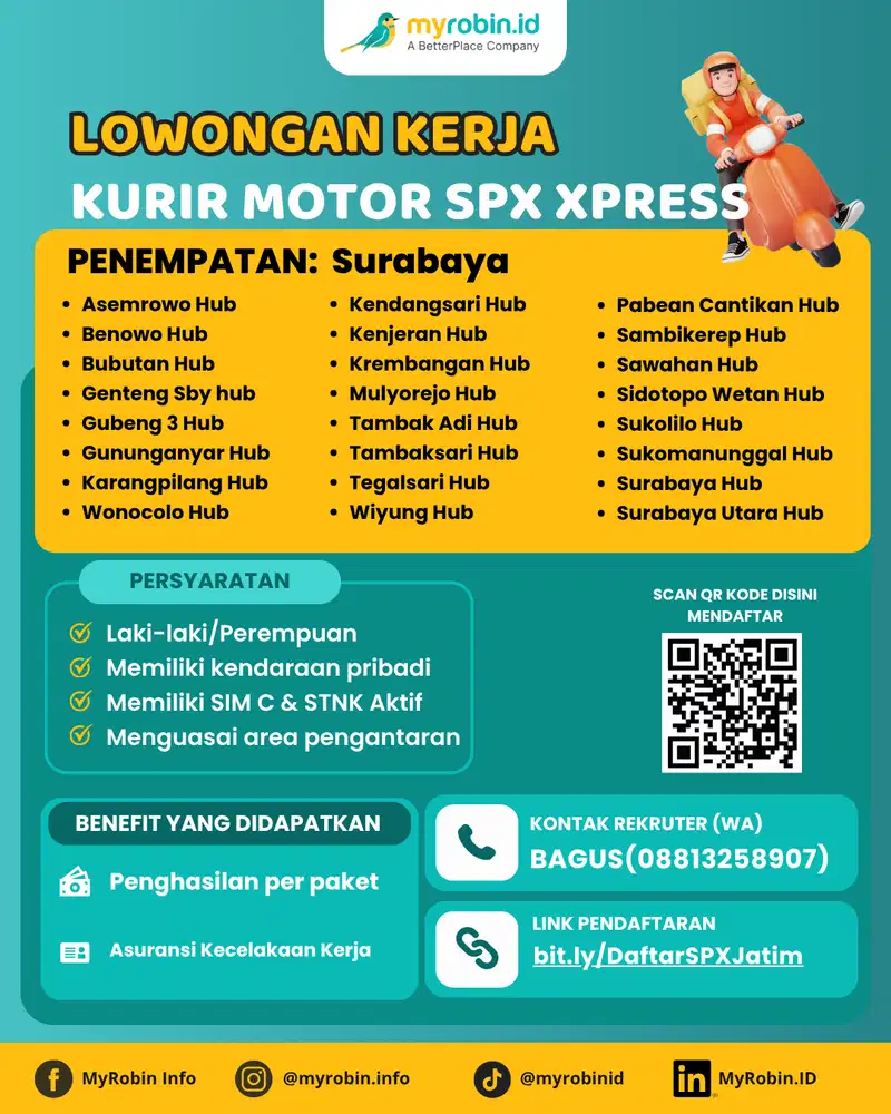LOKER MITRA KURIR SPX EXPRESS