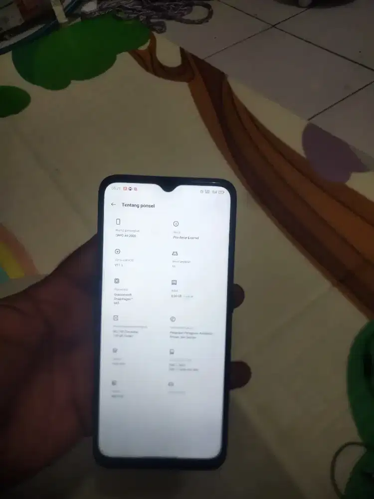 Oppo A9 2020 8+5/128 ex oppo indonesia SnapD 655