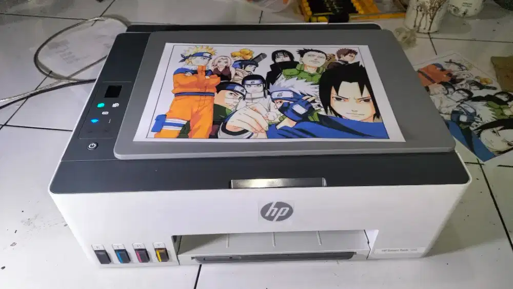Printer hp smart tank 580 normal siap pakai.hasil cetak standart bagus