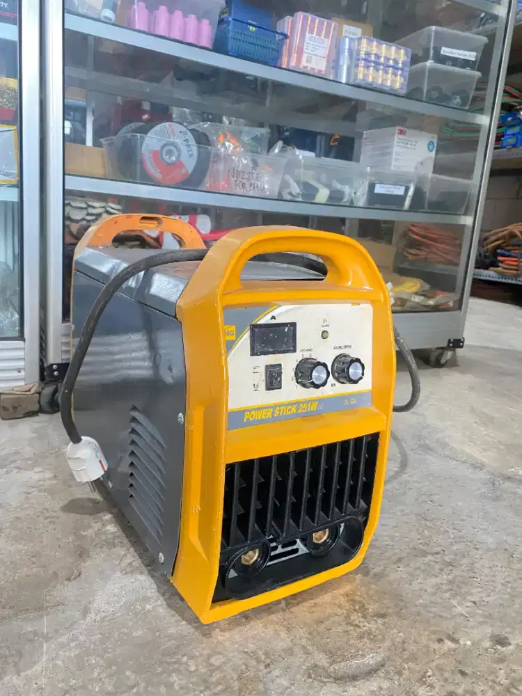 MESIN LAS BEKAS MMA 250A 1 PHASE HUGONG BEKAS 3 PHASE LISTRIK IGBT DC