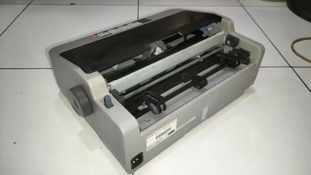Printer dotmetrix Epson Lx310 kondisi normal siap pakai.cartridge baru