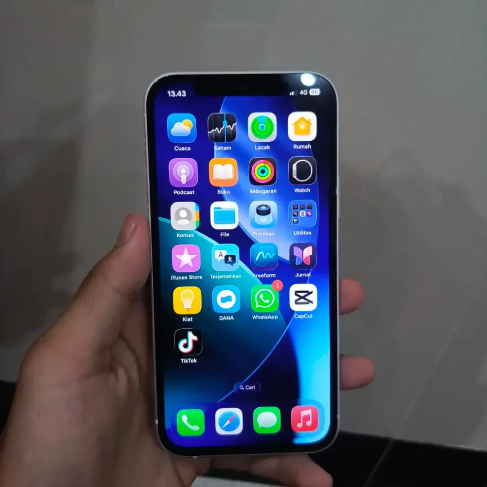 Iphone 12 white 128GB Al-operator
