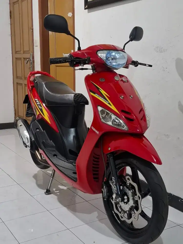 Mio sporty non step tahun 2005 asli merah