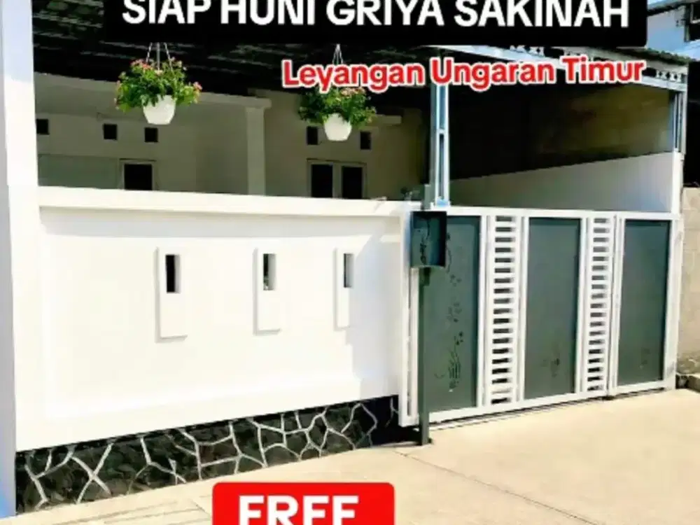 Rumah Ready siap huni di Leyangan Ungran Timur