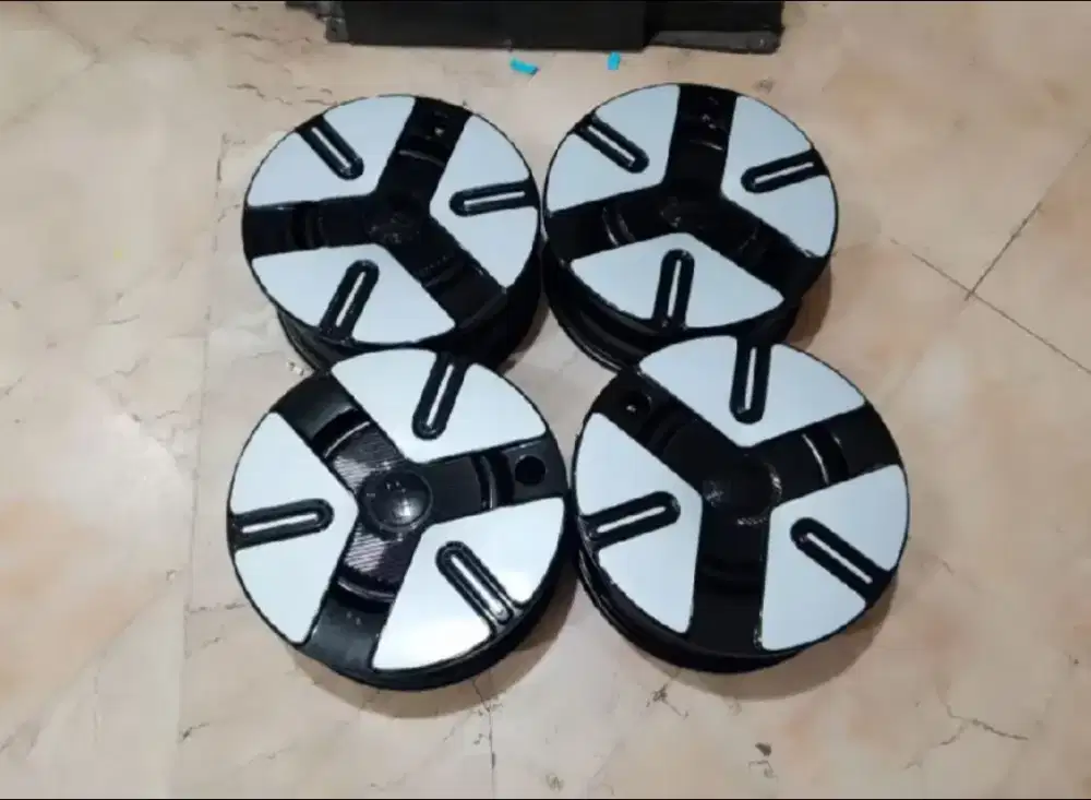 Velg only copotan baru Geely EX2 Pro ring 15 + Dop, PCD 4x100, ET40
