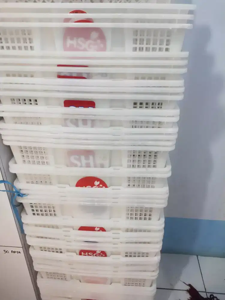 Keranjang bekas kelengkeng
