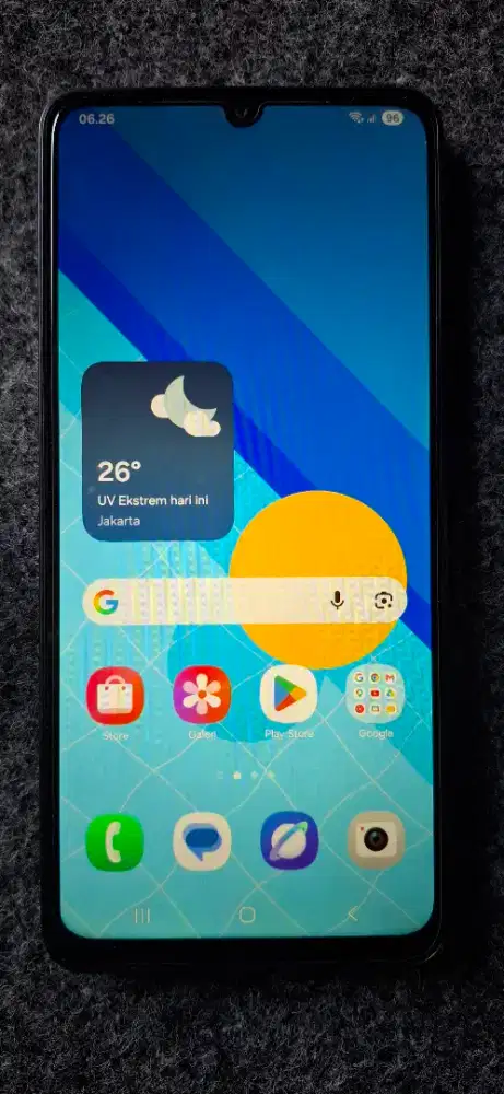 jual santai samsung A06 like new