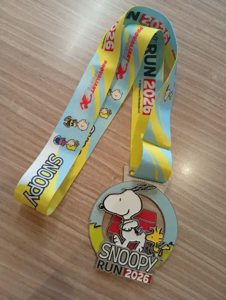 Medali Snoopy Run 2026