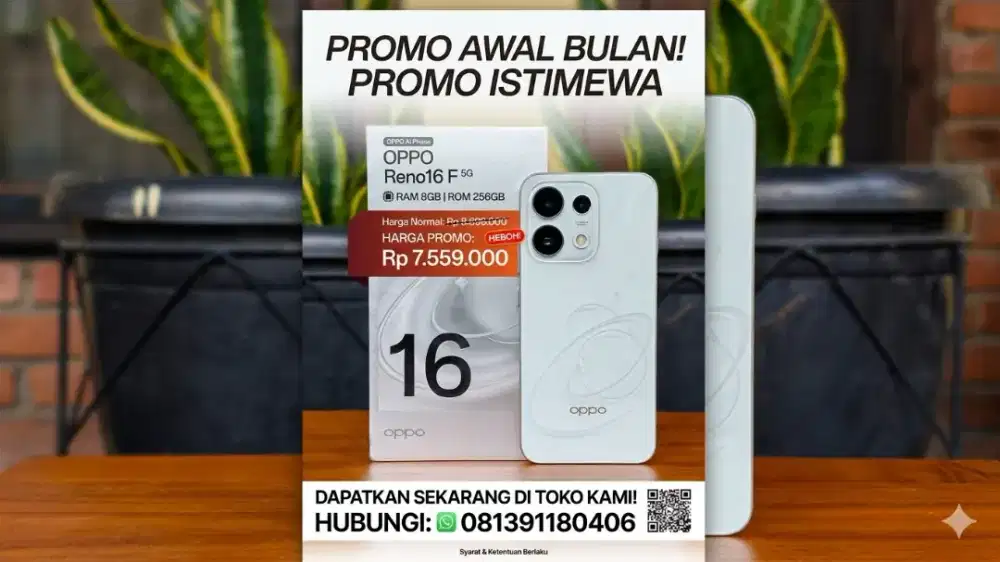 Oppo Reno 16f ram 8/256