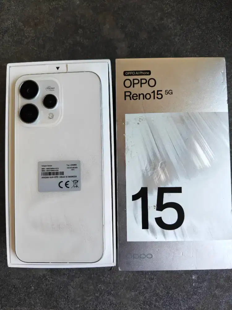 Reno 15 5g 12/256 white fullset