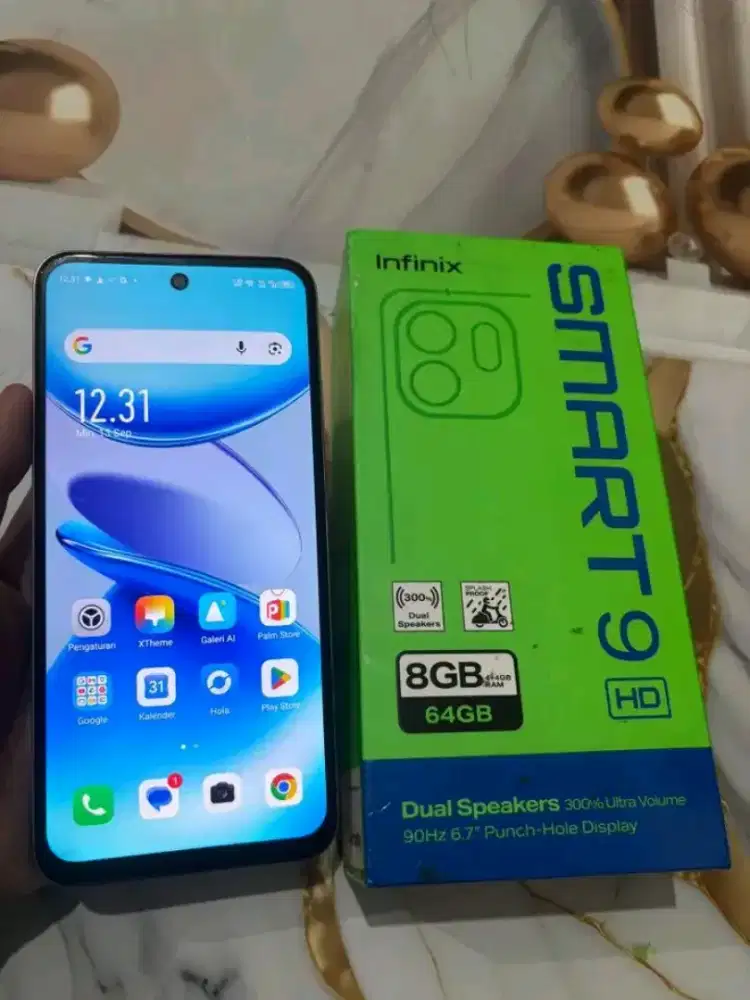 INFINIX SMART 9 HD RAM 4+4/64 FULLSET