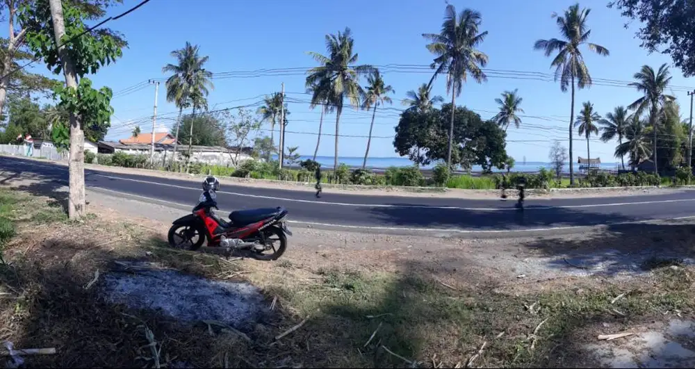 Dijual Tanah Kavling View Laut Jalan Raya Pasir Putih Situbondo