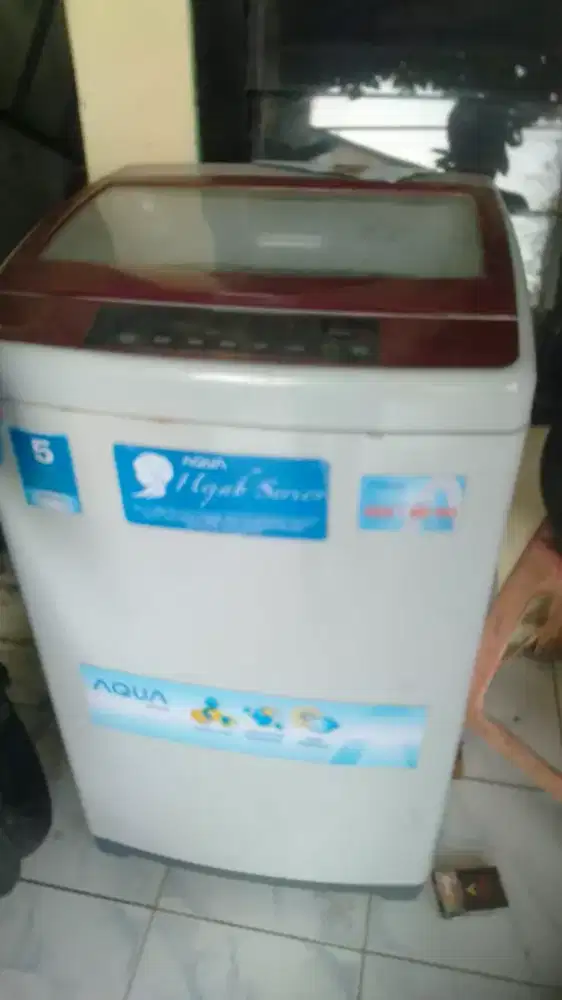 Jual mesin cuci merek AQUA