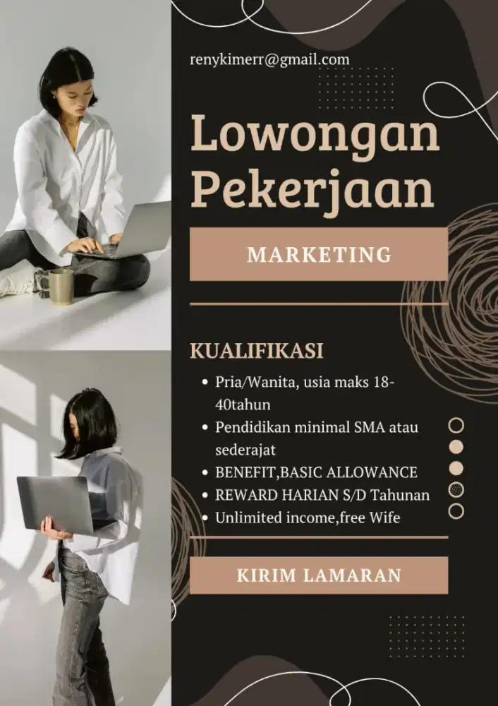 Di butuhkan segera staff telemarketing dan business consultants