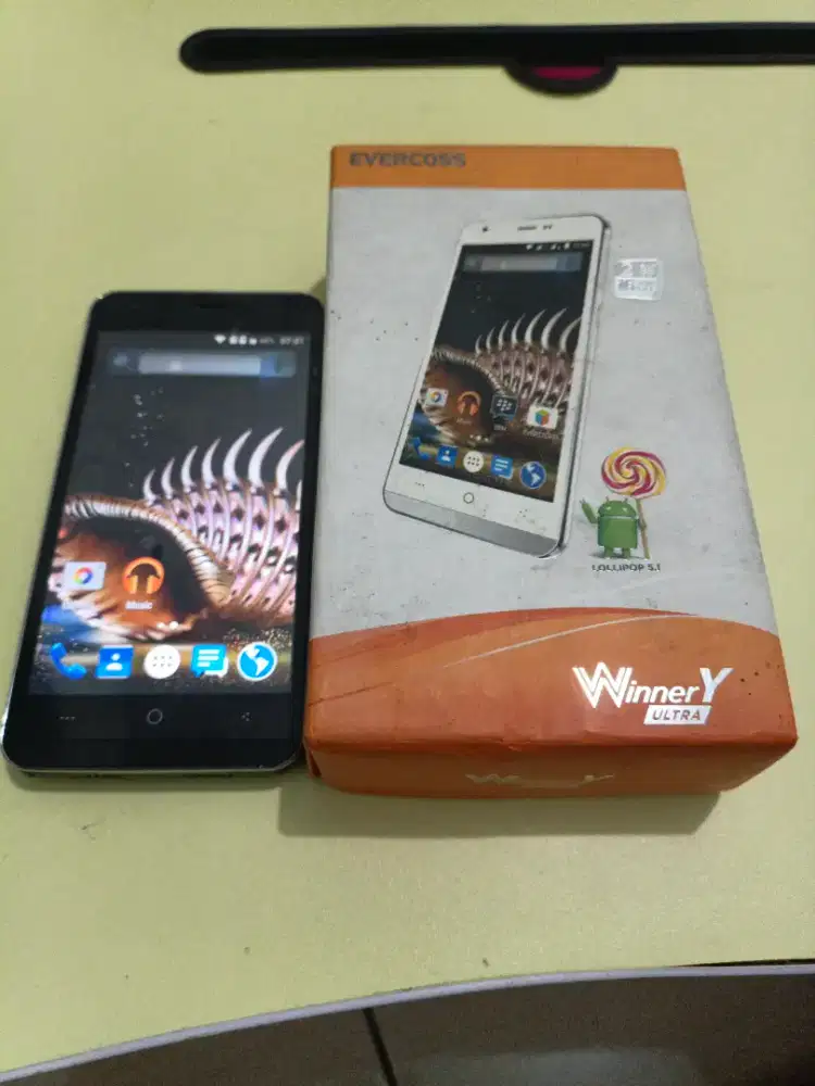 Evercoss A75A 2/16GB Bonus Nokia 1616 Rare