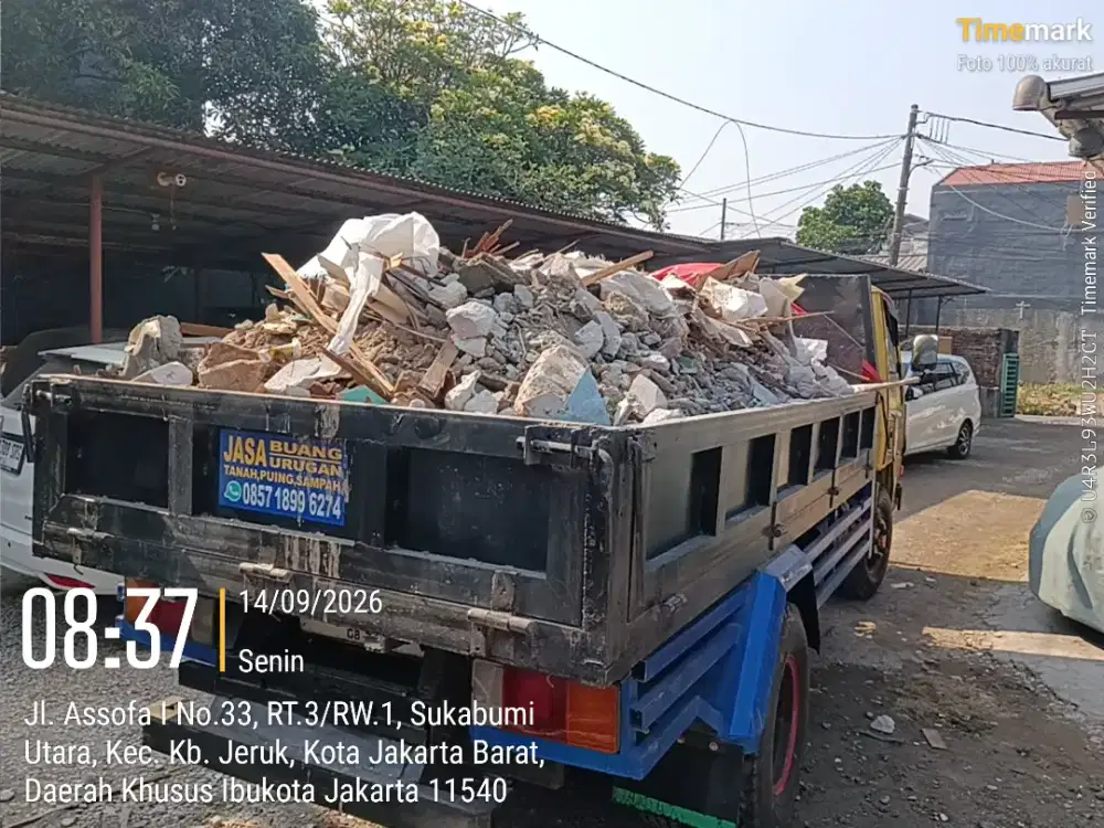 Buang puing dan buang tanah galian