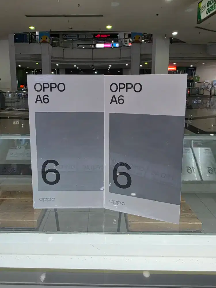 Oppp A6 new garansi resmi 6/256gb