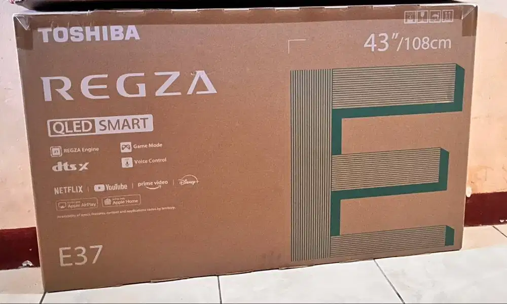 Smarttv panasonic regza 43 inch