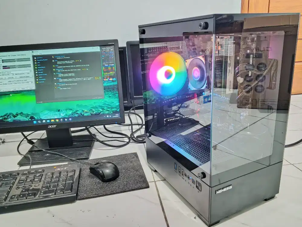 Jual PC murah core i5 gen6 8-128-500 GB kinyis-kinyis maknyus